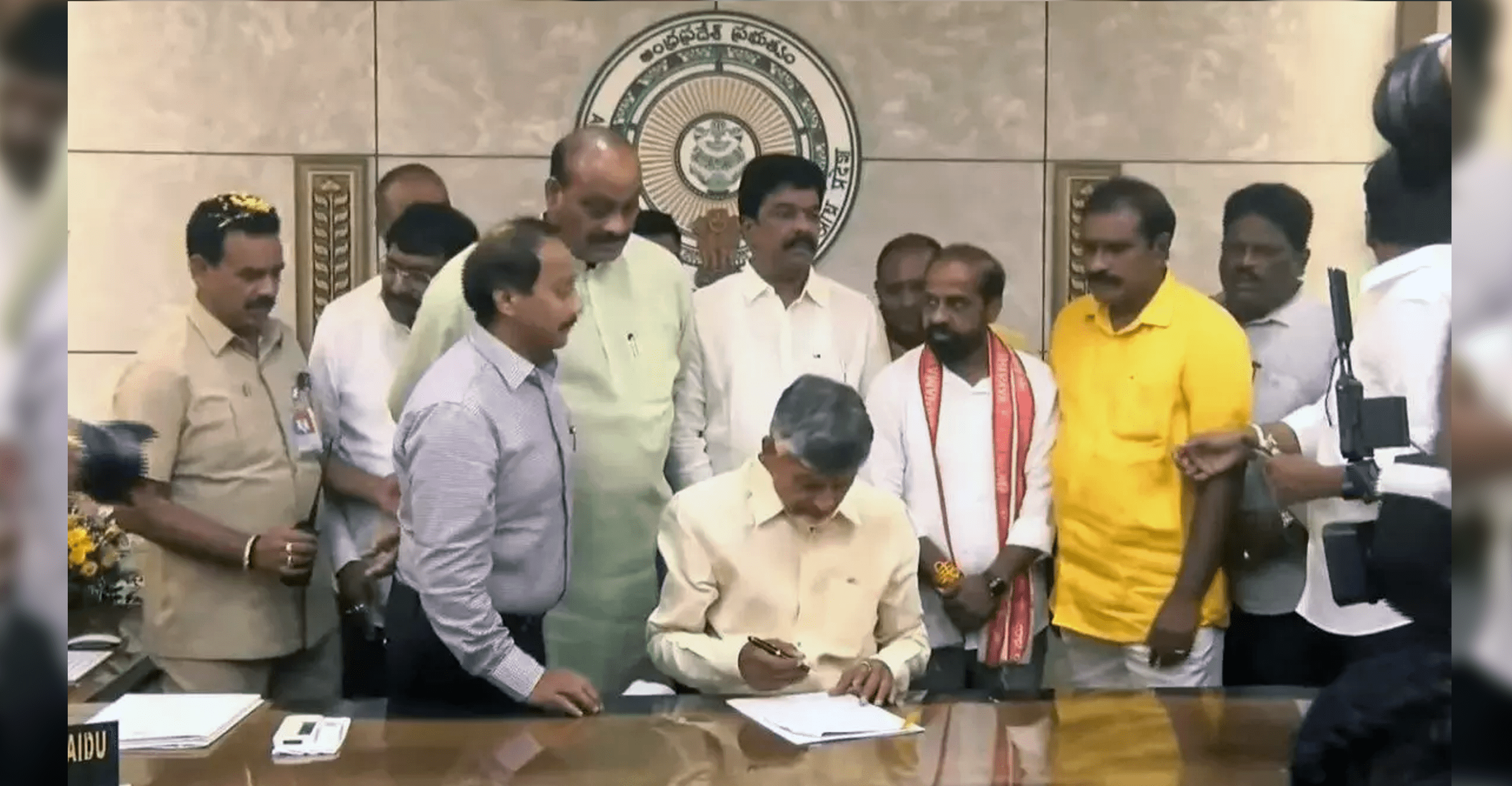 Mr. Chandrababu Naidu Takes Charge As Cm Of Andhra Pradesh 19