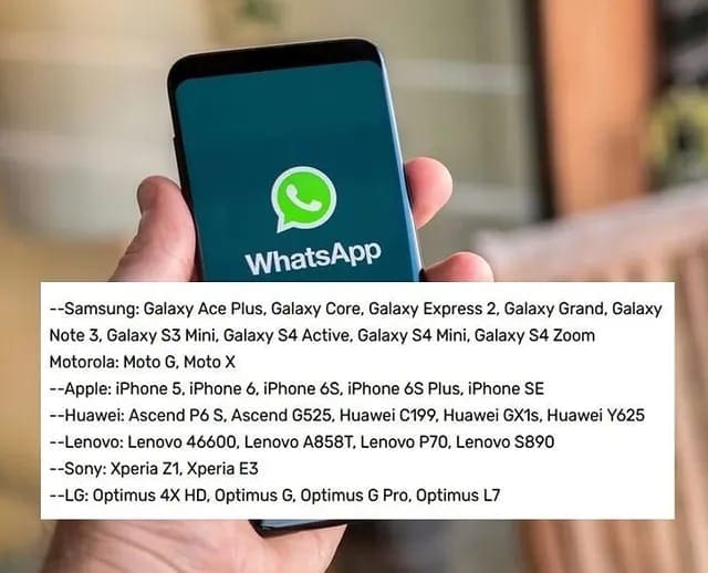 Whatsapp To Stop Working On 35 Mobile Models Soon 32