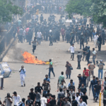 Bangladesh Unrest: 32 Dead As Protesters Torch State Tv Hq 31