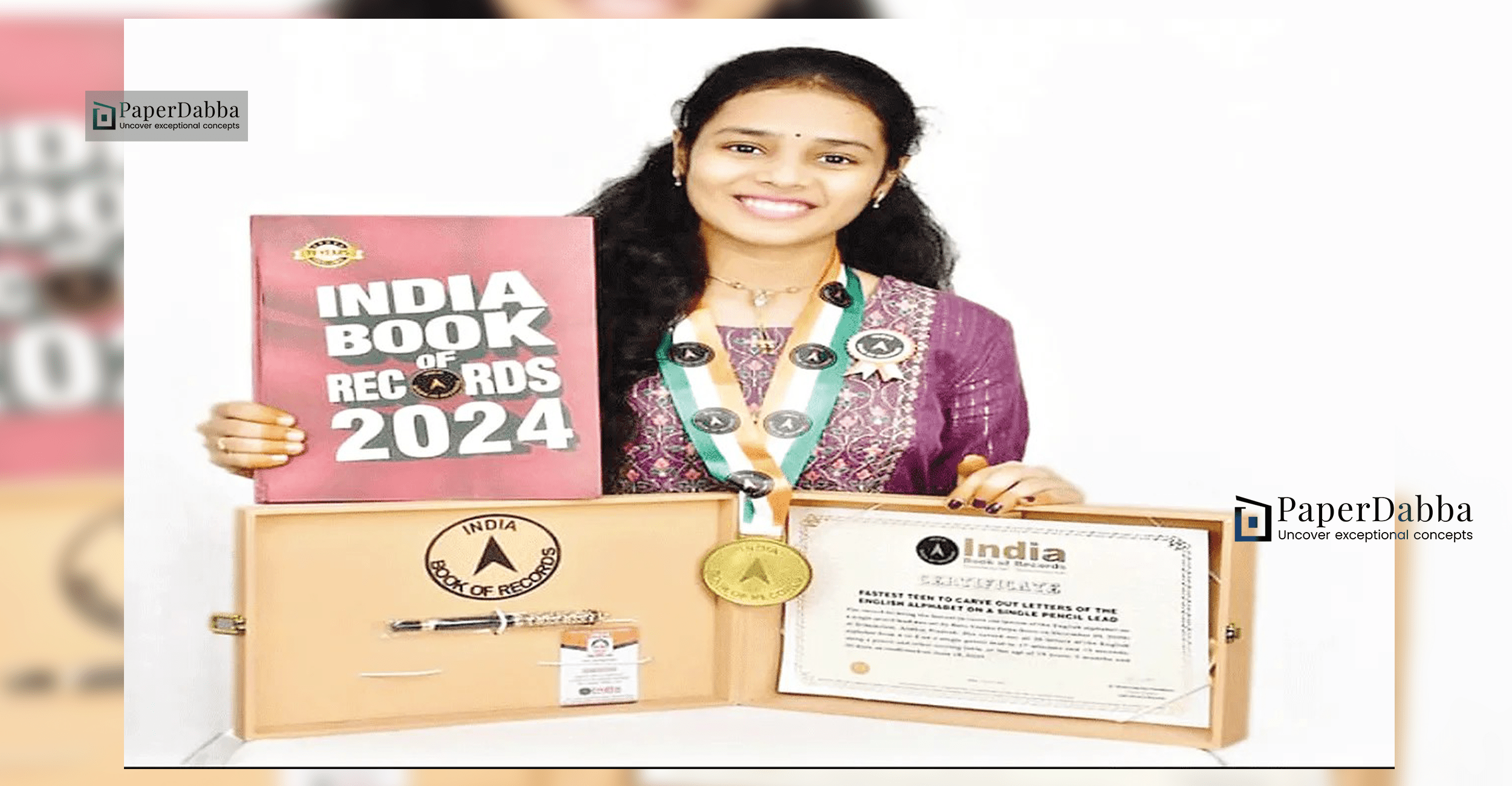 Aditya Student Achieves India Book Of Records