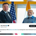 Elon Musk Congratulates Narendra Modi For 100M Twitter Followers