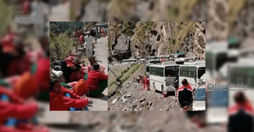 Badrinath Highway Closure Strands 3000 Pilgrims