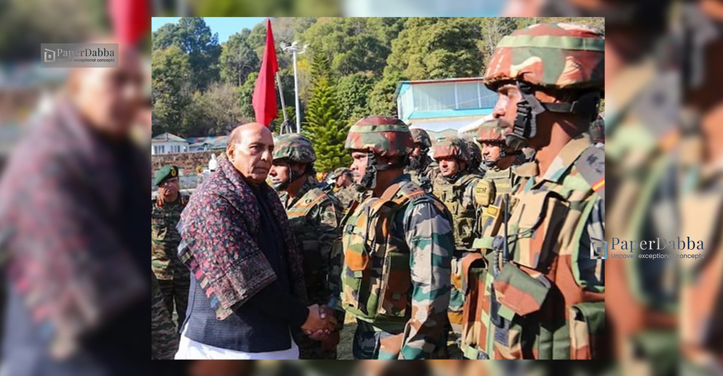 Central Defense Minister Rajnath Singh Promises Support To Soldiers' Families