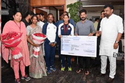 Cm Revanth Reddy Honors Paralympic Champion With Cash Reward And Job 31